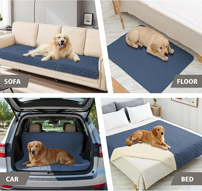 Ameritex Pet Bed Cover Dog Bed Blanket for Sofa and Furniture Waterproof New Pattern Design