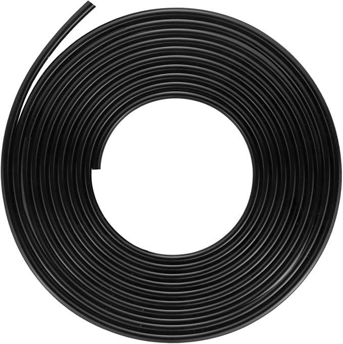 Car Door Edge Guards Chrome Black Universal U Shape Moulding Trim Strip Automotive Guard Door Protector Edge Guard Decorative for Sedans, Trucks, SUV, ATV (64FT, Black)
