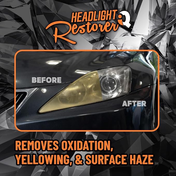Chemical Guys, Headlight Restore & Protect, Clears Cloudy Lenses, 16 oz | All-in-one formula clears cloudy, yellowed headlights and leaves a coating that helps guard against fading