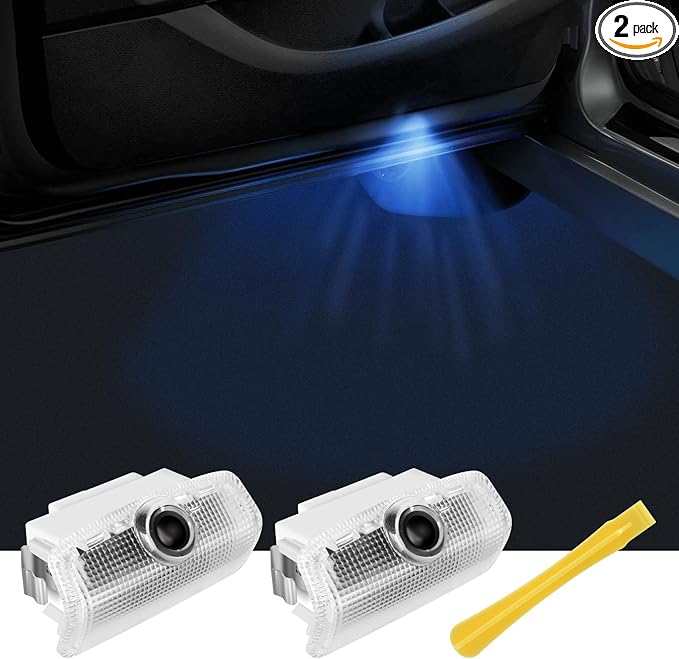 No Fade Car Door Lights Logo Compatible with Infiniti, LED Welcome Lights Accessories for Q50 Q60 Q70 G25 G37 QX50/56/60/70/80 M25/35/37/45/56 FX35/37/45/50 EX25/35/37