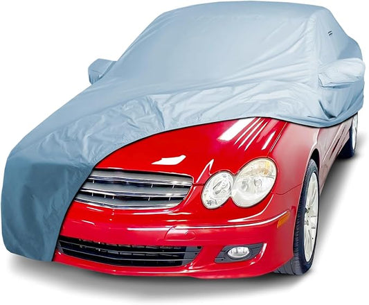 iCarCover Custom Car Cover for 1997-2009 Mercedes-Benz CLK-Class Waterproof All Weather Rain Snow UV Sun Hail Protector for Automobiles, Automotive Full Exterior Indoor Outdoor Car Cover