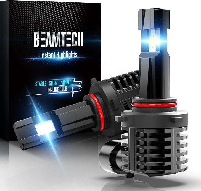 BEAMTECH Fog | 9005 led bulb, fanless, stable, 1988-1991 2004-2015 2021-2022 Civic, 1992-1996 2000-2018 Camry