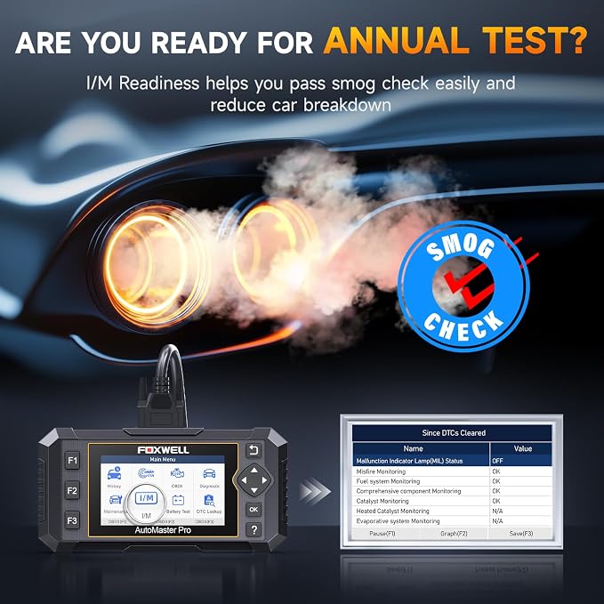 2026 FOXWELL NT624 Elite OBD2 Scanner, All-System 8 Resets Code Reader | Upgraded from NT604/NT614, ABS Bleeding, EPB, Oil, BMS, SAS, Throttle, Injector & DPF Scan Tool, Auto VIN,for DIY Mechanics