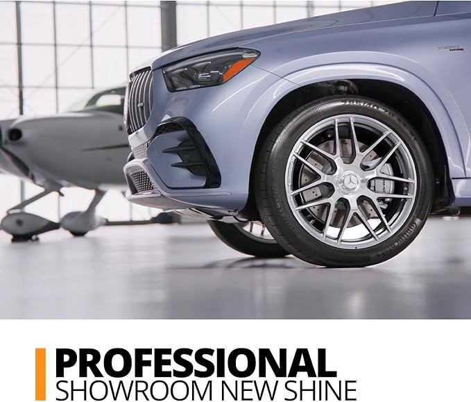 CERAKOTE® Rapid Ceramic Tire Coat - Long-Lasting Deep Black Tire Shine | Lasts up to 10X longer than traditional tire dressings with a natural satin and a no-sling ceramic finish. Car, truck, & SUV