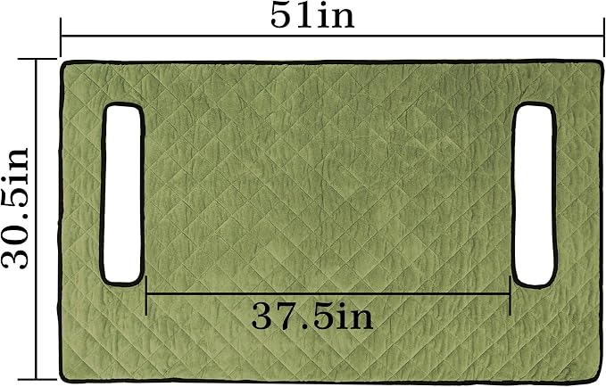 YOKYHOM Golf Cart Seat Covers, Thickened Short Plush Seat Towel Blanket with Non-Slip Backing, Soft & Heavy Duty, Fits Most 2 & 4 Passenger EZGO Yamaha Club Car, 51"x30.5", Grass Green