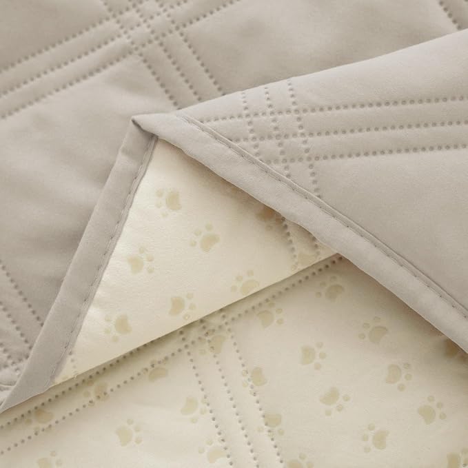 Ameritex Waterproof Dog Bed Cover Pet Blanket with Anti-Slip Back for Furniture Bed Couch Sofa