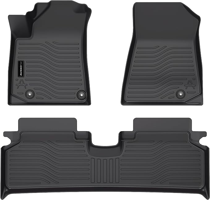 All Weather Floor Mats Fit for Kia NIRO EV(Not PHEV) 2023 2024 2025 2026 TPE Rubber Liners Set NIRO EV Accessories All Season Guard Odorless Anti-Slip Floor Mats
