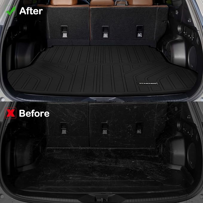 Floor Mats for 2019 2020 2021 2022 2023 2024 Kia Forte Upgrade Trunk Mat All Weather Floor Liners TPE Rubber Cargo Liner Fit for 2024 Kia Forte Anti-Slip Full Set Automobile Mats Accessories