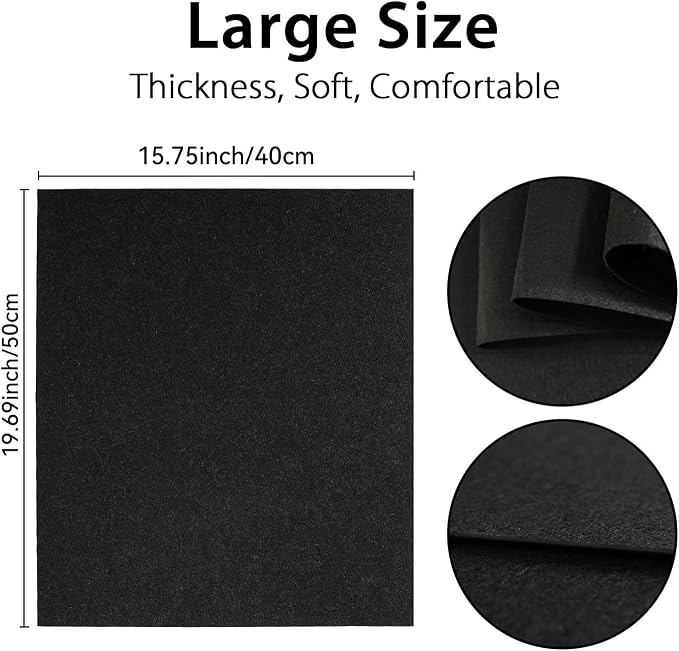 30 Pack Disposable Car Floor Mats,No Cleanup Needed Car Carpet, Waterproof Non-Slip Felt Automotive Floor Protectors, Universal Fit for Cars, SUVs, Trucks & Detailing