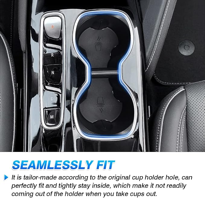 Autorder Center Console Cup Holder Insert for Buick Envision 2021 2022 2023 Interior Accessories Water Cup Holder