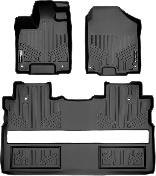 MAXLINER Custom Fit Floor Mats 2 Row Liner Set Compatible with 2017-2025 Honda Ridgeline