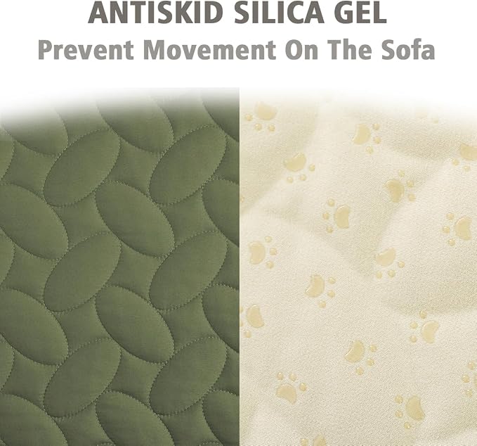 Ameritex Pet Bed Cover Dog Bed Blanket for Sofa and Furniture Waterproof New Pattern Design (30x70 Inch, Green)