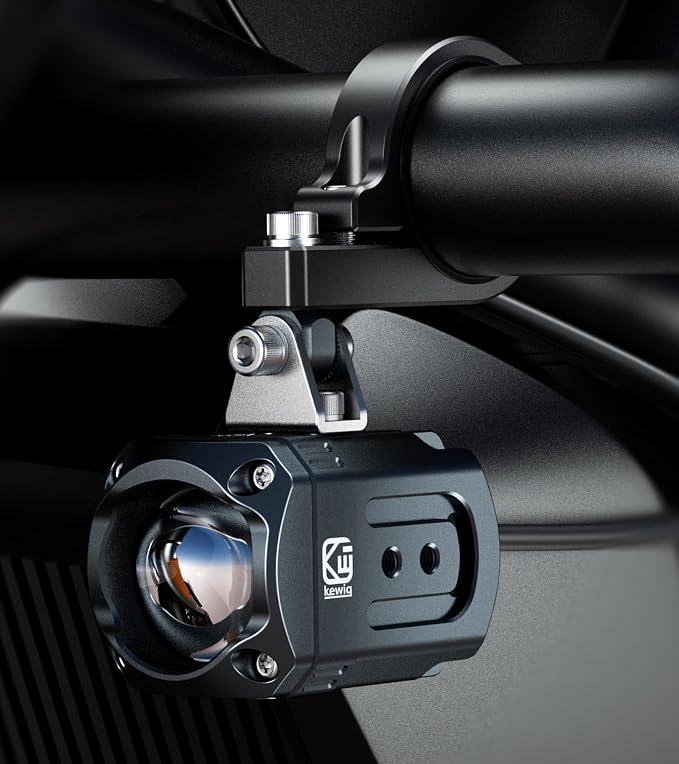 VAZESWIN 2PCS UTV Light Bar Mounts, Off-Road Light Bar Mounting Brackets | Aluminium Alloy, 360° Adjustable Bar Clamps for 1.5"/1.75"/1.85"/2"/2.1" Roll Cage Roof Rack Bumper, for ATV Jeep Boat Truck