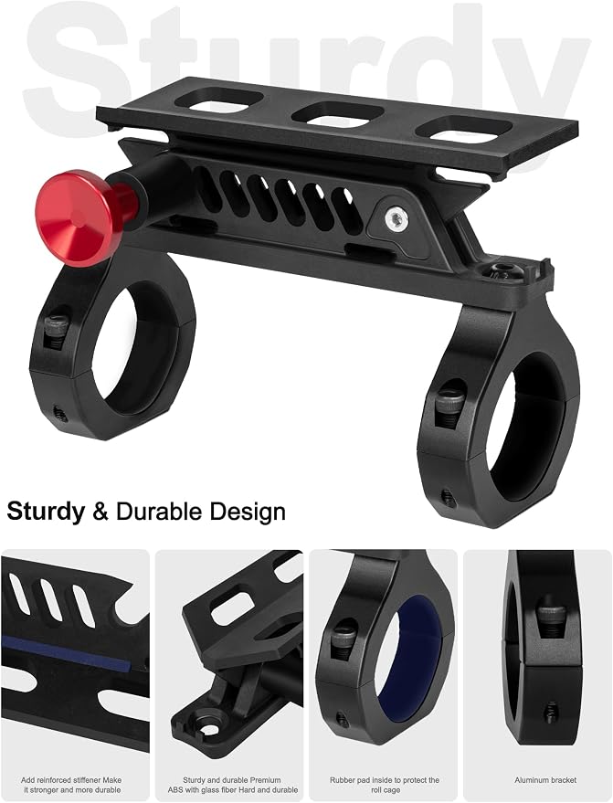 ZIDIYORUO 2PCS Quick Release UTV Fire Extinguisher Mount Kits | Adjustable SXS Fire Extinguisher Holder with Aluminum Bracket for Vehicle with 1.75"-2" Roll Bar Cage, UTV SXS Accessories