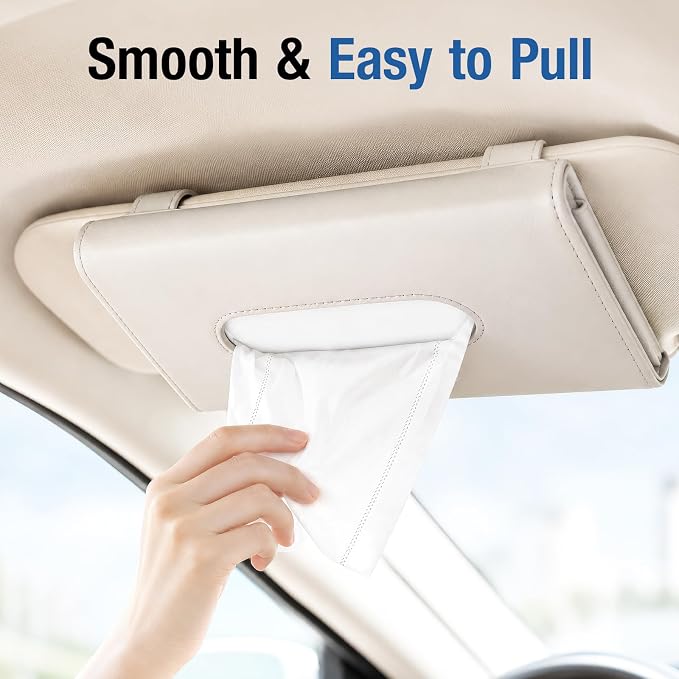 Car Tissue Refill 540 Sheets Facial Tissue Refills Travel Tissue Tubes Box(3-Ply 6 Packs)