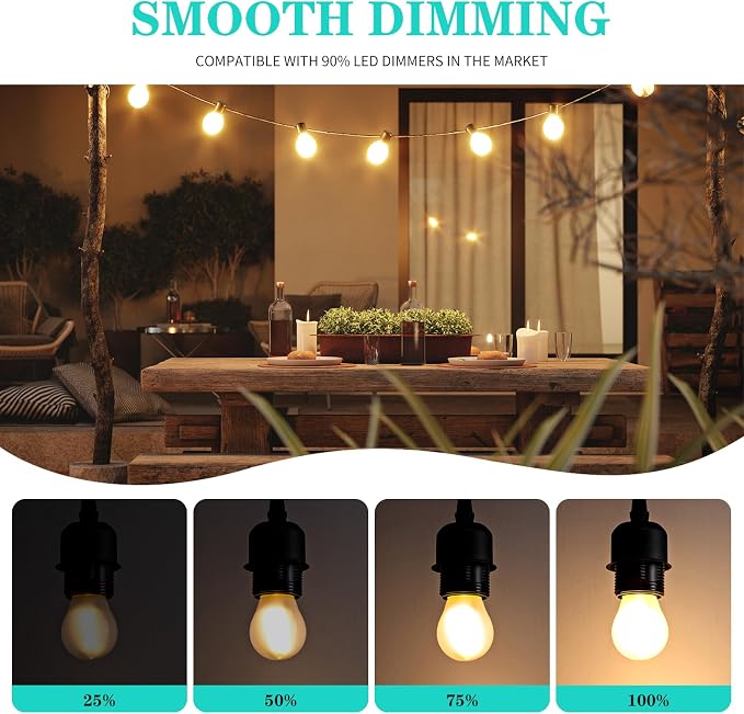 Frosted G45 25W LED Bulbs,E26 Dimmable 2700K Small Vintage Edison Bulbs 6PK | AMDTU 2700K Warm White Frosted Low Watt Globe LED Bulbs,2W Replaces 25W for Ceiling Fans,Pendant,Vanity & Table Lamps.6Pack