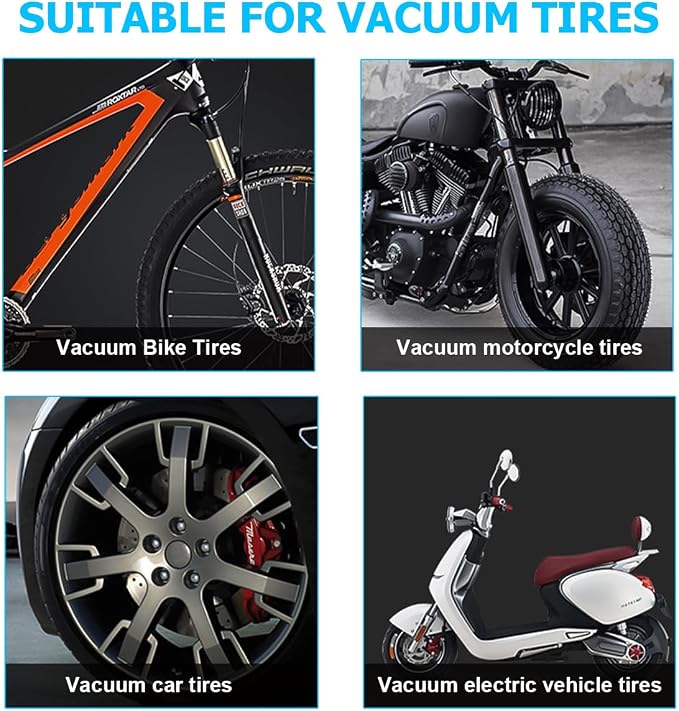Mandark Car Tire Repair Kits, Heavy Duty Auto Tire Plug Repair Tools to Fix Punctures Plug Flats, Vehicle Patch Repairing Set Accessories, Universal for RV, SUV, Truck, Motorcyle (45PCS)