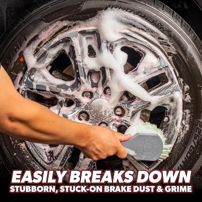 Chemical Guys, Sprayable Diablo Wheel Cleaner for All Rim Finishes, 32 oz | pH-balanced spray lifts brake dust and road grime from wheels, rims and tires, safe on all wheel finishes