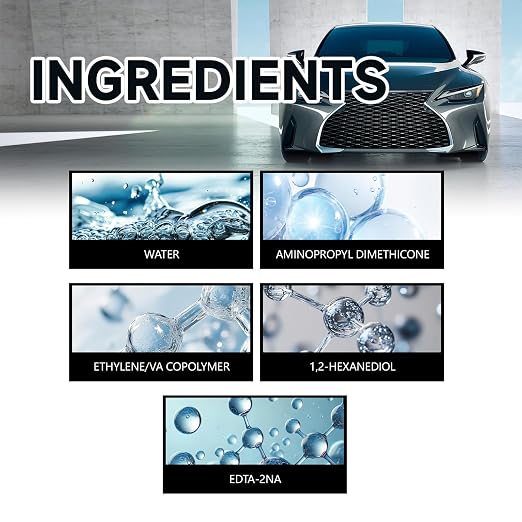 Nano Ceramic Coating for Cars, Quick Coat Restore Spray for Car Detailing | High Gloss Mirror Shine, UV & Scratch Protection, Easy Application No Residue, Long-Lasting Polish Restore (2pcs)