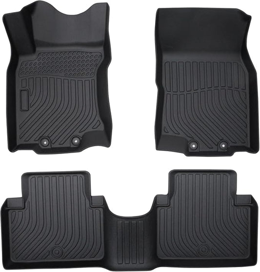 Cartist Floor Mats Fit for Nissan Rogue 2014-2020 (Not Fit 7-Seat/Hybrid/Rogue Sport/Select Models) All Weather Floor Mat for Rogue Accessories Heavy Duty TPE Odorless Carpet Protection