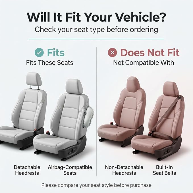 FH Group Universal Car Seat Covers Front Set for SUV Truck Sedan Vans | Waterproof All-Purpose Cloth Seat Cover Set Airbag Compatible Washable Split Bench Protector Interior Upgrade - Red