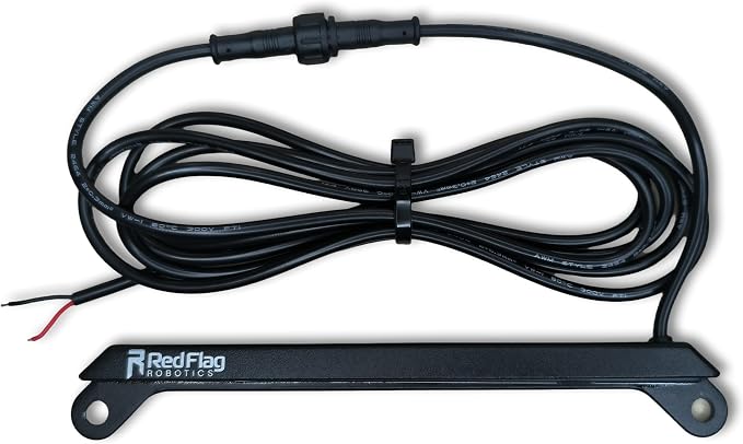 Universal license plate light 12V 100mA with waterproof connector and 86 in lead