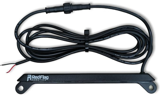 Universal license plate light 12V 100mA with waterproof connector and 86 in lead
