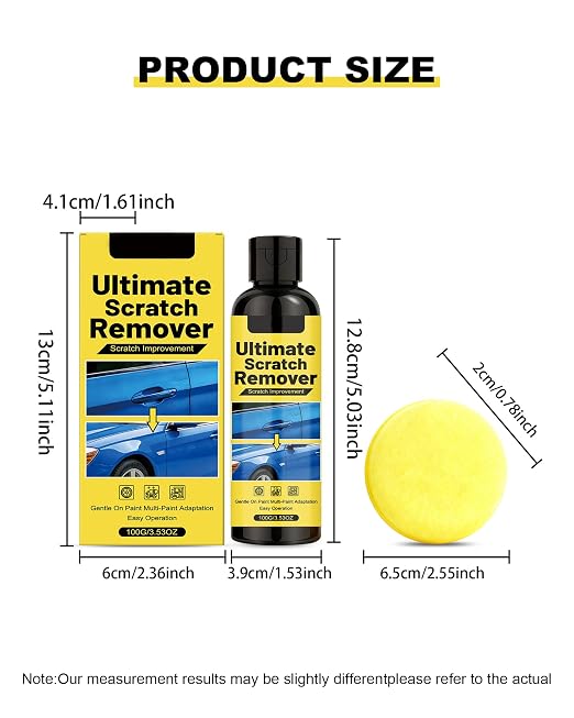 NanoPolix Scratch Remover,2026 New Scratch Remover for Vehicles,Quick Fix Removal Paste for Deep Car Scratch Remover,All Paint Colors Polishing Kit Quick Repair Scratches and Restore Shine (1 Set)