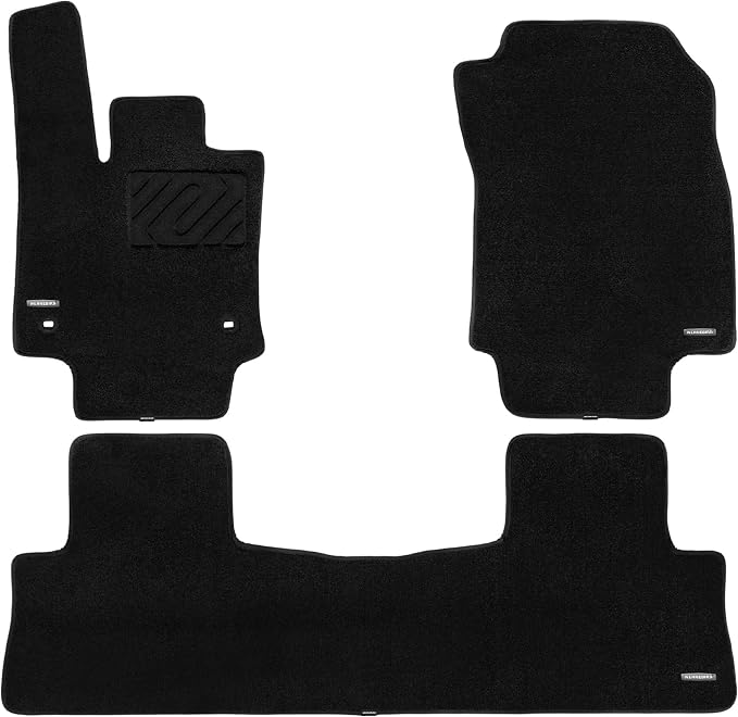WENNEBIRD Carpet Floor Mats for Toyota RAV4 2019-2025, 3Pc | Not for 2026, 0.6-Inch Ultra-Thick Plush Carpet, Noise-Reducing Comfort, Waterproof TPE Layer, Anti-Slip Backing