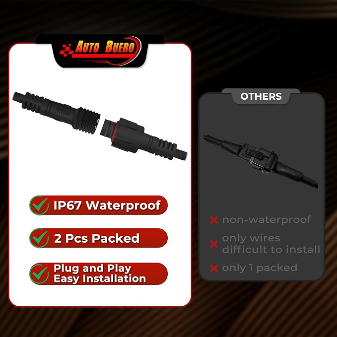 40 Pods Pure White LED Rock Lights Kit with Switch Wiring Harness,6500K 1080 LEDs Bright Rock Lights for Trucks,Waterproof Underglow Light for Car Jeep Off Road ATV UTV SUV(Patented)