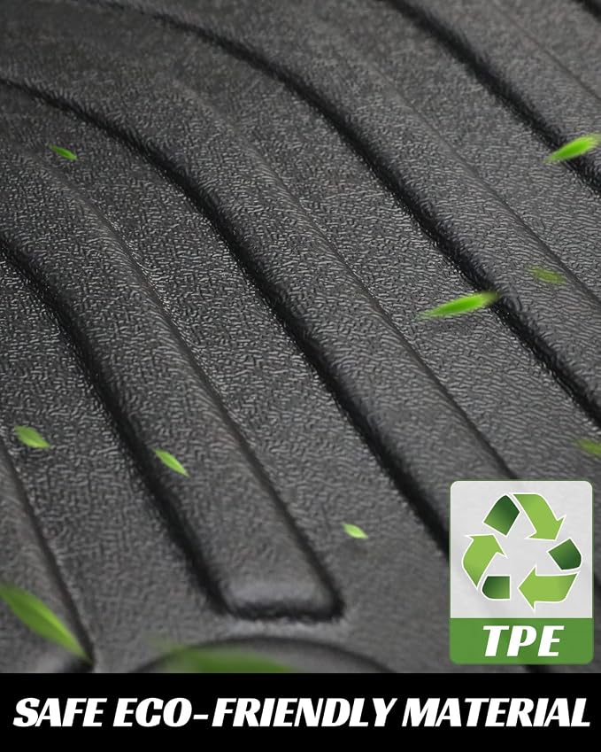 Floor Mats for Chevy Trax 2014-2023 & for Buick Encore 2013-2023 (Not GX) Front 2nd Seat Automotive Cargo Liner 4 Pcs 2014 2015 2016-2021 2022 for Chevrolet & for Buick Encore All Weather Accessories