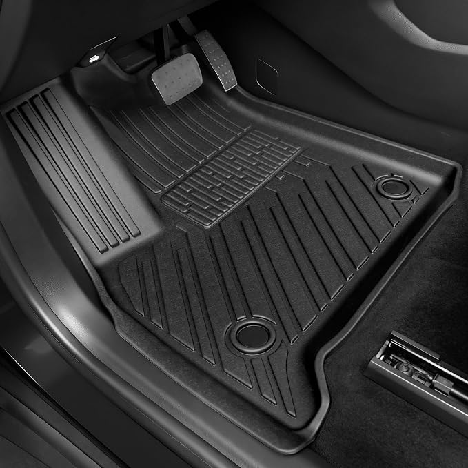 Floor Mats for Chevy Traverse 2018-2023, All Weather Floor Mats Trunk Cargo Liner with Backrest Protectors Accessories, Full Coverage Set (Fit 7 Seats)