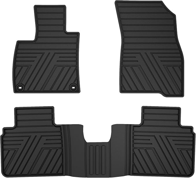 Floor Mats Fit for Honda Accord Sedan 2026 2025 2024 2023 (Gasoline & Hybrid), All Weather Protection Custom Fit Anti-Slip Floor Liners,1st & 2nd Row, Black