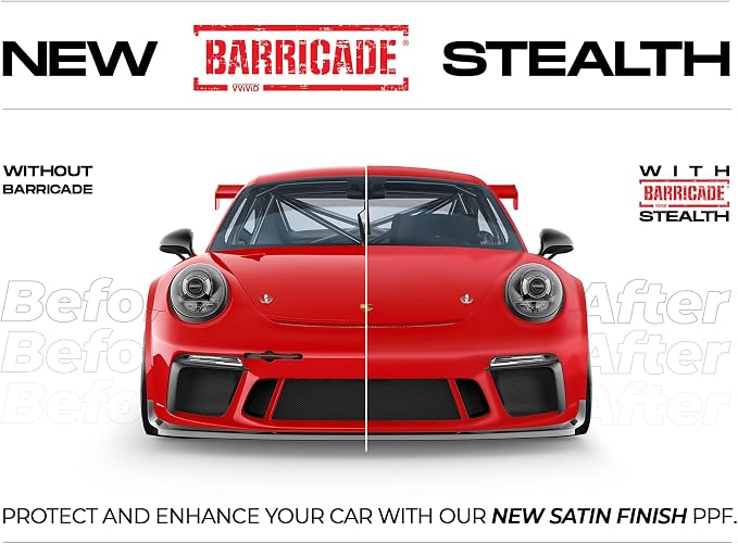 VViViD Barricade Premium Clear Gloss Paint Protection Film TPU (17.9" x 96")