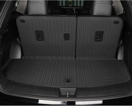 Cartist Trunk Mat Fits for 2026 Hyundai Palisade Gas Cargo Liner, TPE All Weather Cargo Mat for Palisade Accessories (with Backrest Mat)