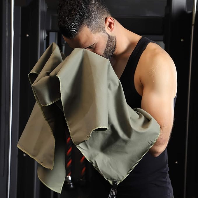 Rainleaf Microfiber Towel Quick Dry Camping & Travel & Gym Towel. Compact | Super Absorbent, Lightweight, Fast Drying. Suitable for Beach, Bath, Backpacking, Hiking, Swim.