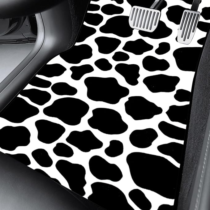 Car Floor Mats Non-Slip Automotive Floor Mats All-Weather Front Rear Car Floor Foot Mat Sets of 4 Pieces Foot Mats Rugs Carpet for Car Trucks SUV Sedans (NO.25)