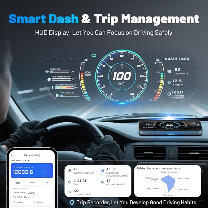 XTOOL AD20 Pro OBD2 Scanner - No Subscription, Full System Car Diagnostic Scan Tool with AI Analysis, Wireless OBD Car Code Reader, Oil Reset, Performance Test, Voltage Test