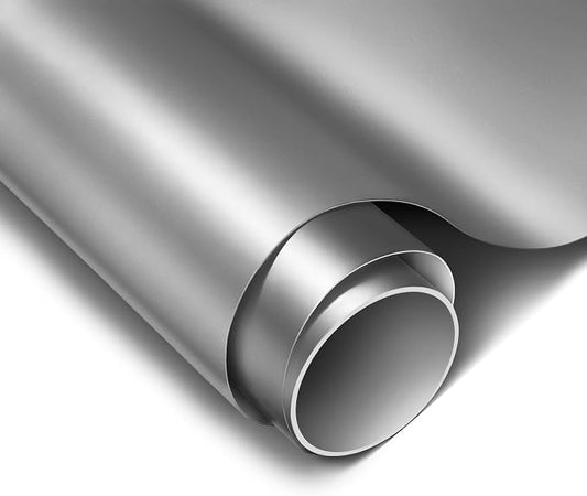 ColorFusion PPF by VViViD, Matte Stealth Chrome Silver Dry Apply PPF Vinyl Car Wrap Roll 20ft x 5ft