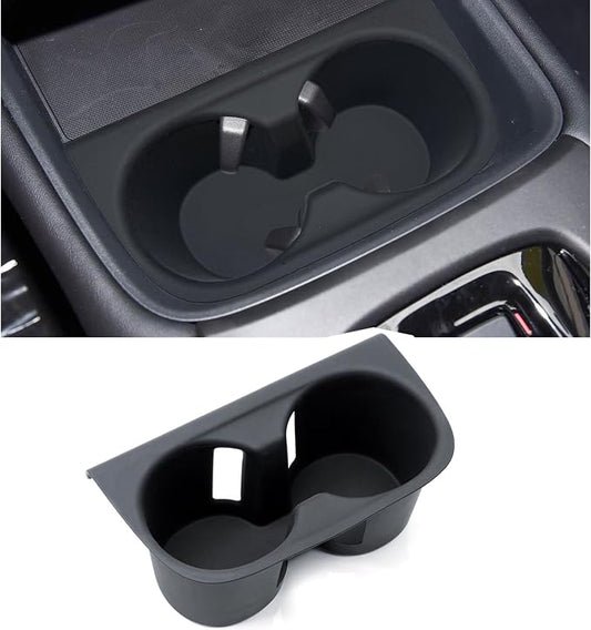 Cup Holder for Honda HRV/ZRV Accessories 2023 2024 2025 2026 Center Console Cup Holder Insert Silicone Cupholder Coaster Protector for HRV/ZRV Interior Black