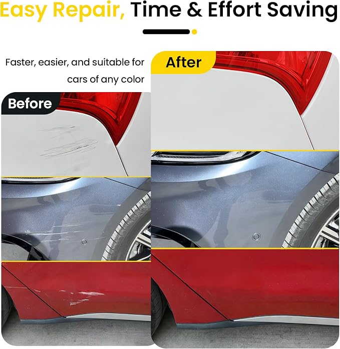 Car Scratch Remover Pen, Magic Car Scratch Removal Pen for All Car Colors, Scratch Repair Pen, Easy DIY Paint Repair Kit, Quick Fix for Wear Swirl Marks And Scuffs, 2PCS