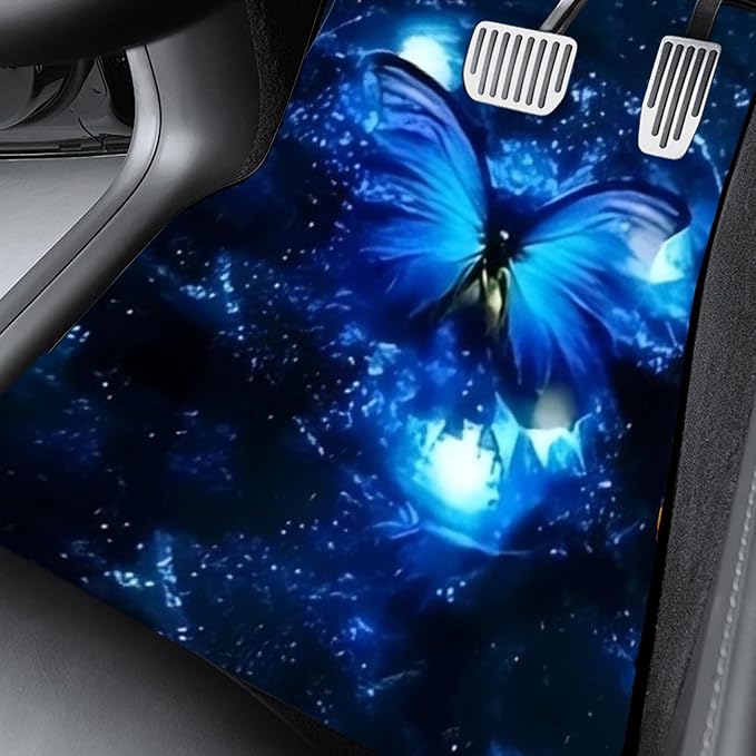 Car Floor Mats Non-Slip Automotive Floor Mats All-Weather Front Rear Car Floor Foot Mat Sets of 4 Pieces Foot Mats Rugs Carpet for Car Trucks SUV Sedans (NO.78)