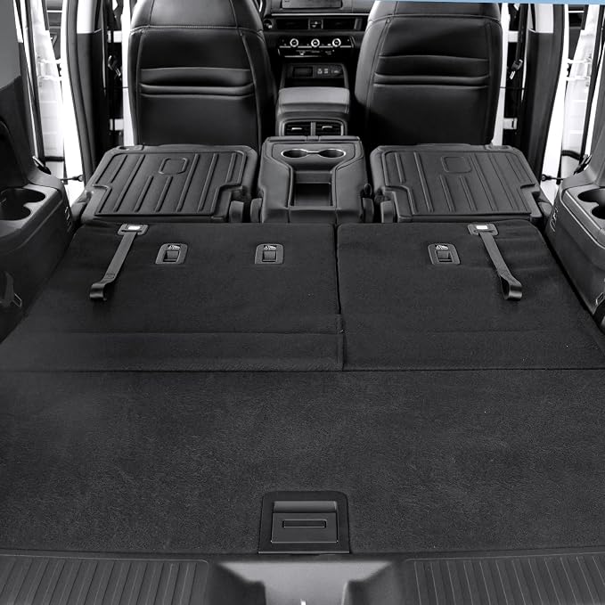 Backrest Mat for Honda Pilot 2023-2025 2026, 2nd Kick Mats for Acura MDX 2022-2026
