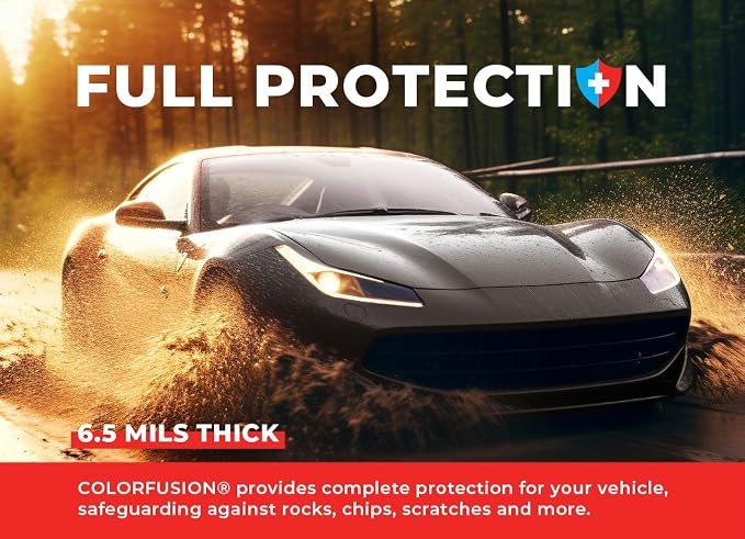 ColorFusion PPF by VViViD, Gloss Nardo Grey Dry Apply PPF Vinyl Car Wrap Roll 60ft x 5ft