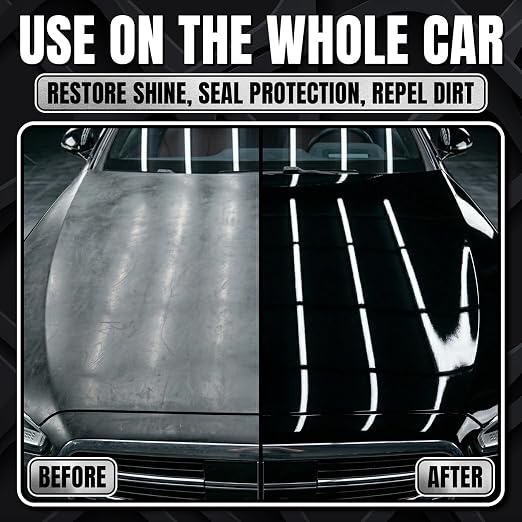 Black Scratch Remover – Car Scratch Repair & Swirl Remover for Vehicles – Deep Scratch Repair Compound & Polishing – Car Paint Repair Kit for Clear Coat & Paint Restoration – 8 oz with Towel