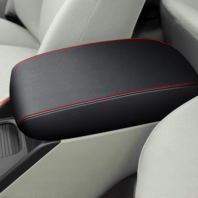 AOMSAZTO Leather Center Console Cover for Honda Civic 2015 2014 2013 2012 Armrest Cover