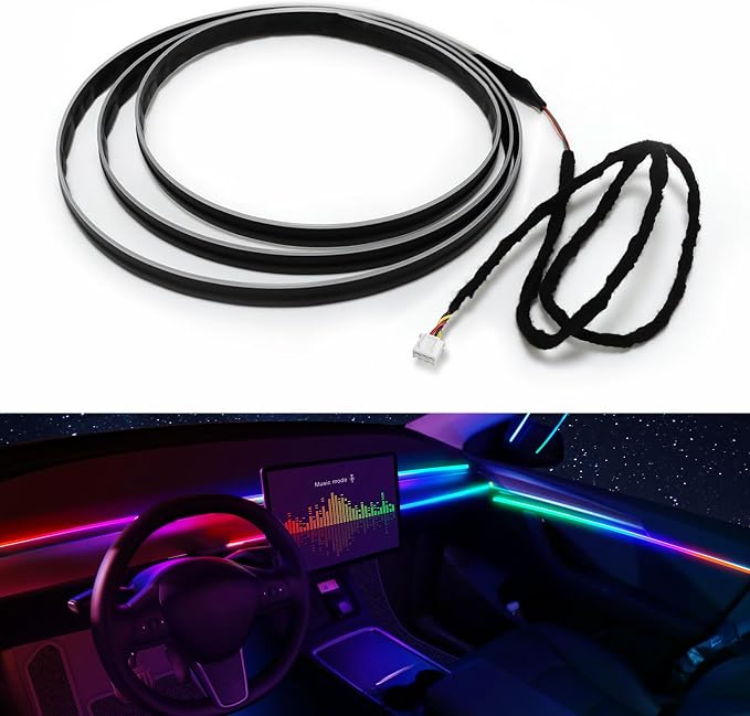 Dreamcolor Interior Car Light 43-inch, which fit for dreamcolor Main Controller Module and Sub-Controller Module kit (not Including) of The LED LAMP APP