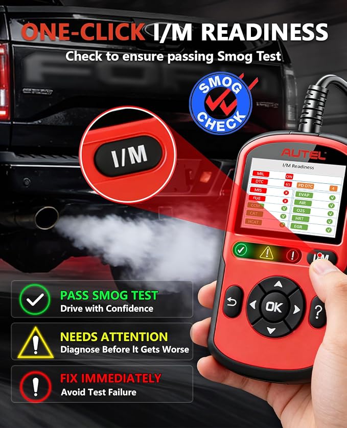 Autel OBD2 Scanner AutoLink AL549, Car Check Engine Code Reader with ABS, Car Battery Tester & Alternator Tester, Plug and Play, Upgrade Ver. of AL519 AL319 AL329 ML519 OBDII CAN Diagnostic Scan Tool