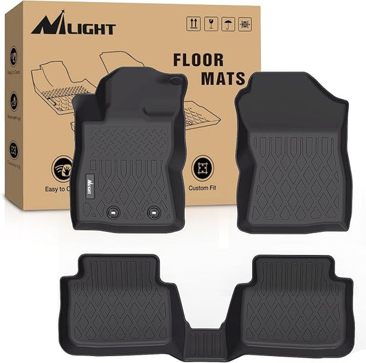 Nilight TPE Floor Mats for Subaru Crosstrek Impreza 2024 2025 2026,All Weather Custom Fit Heavy Duty Floor Liners