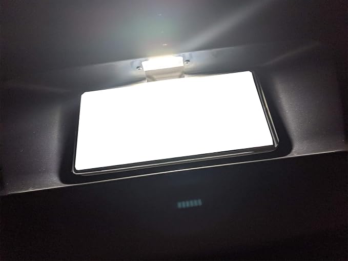 iJDMTOY OEM-Fit 3W Full LED License Plate Light Kit Compatible with 2005-2014 Dodge Charger Challenger Dart Avenger Magnum, Powered by 18-SMD Xenon White LED